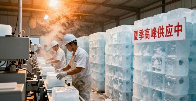 长沙冰块公司的夏季制冷解决方案揭秘
